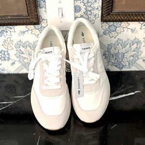 Lacoste white sneakers